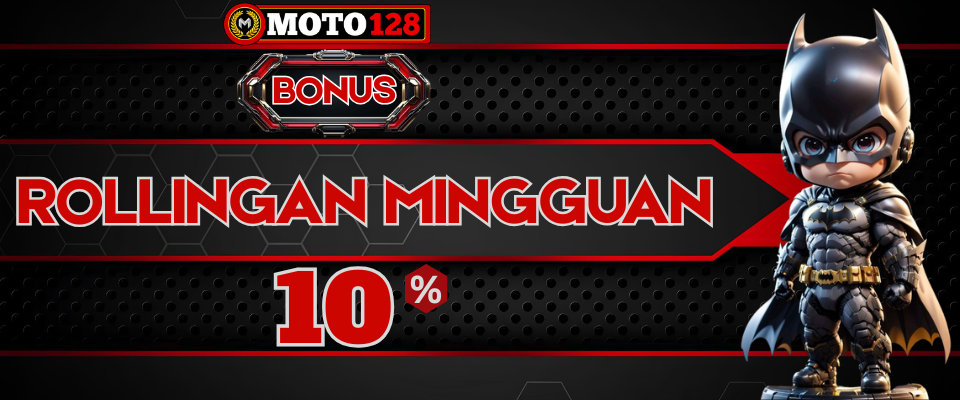 Bonus Rollingan Mingguan 10%
